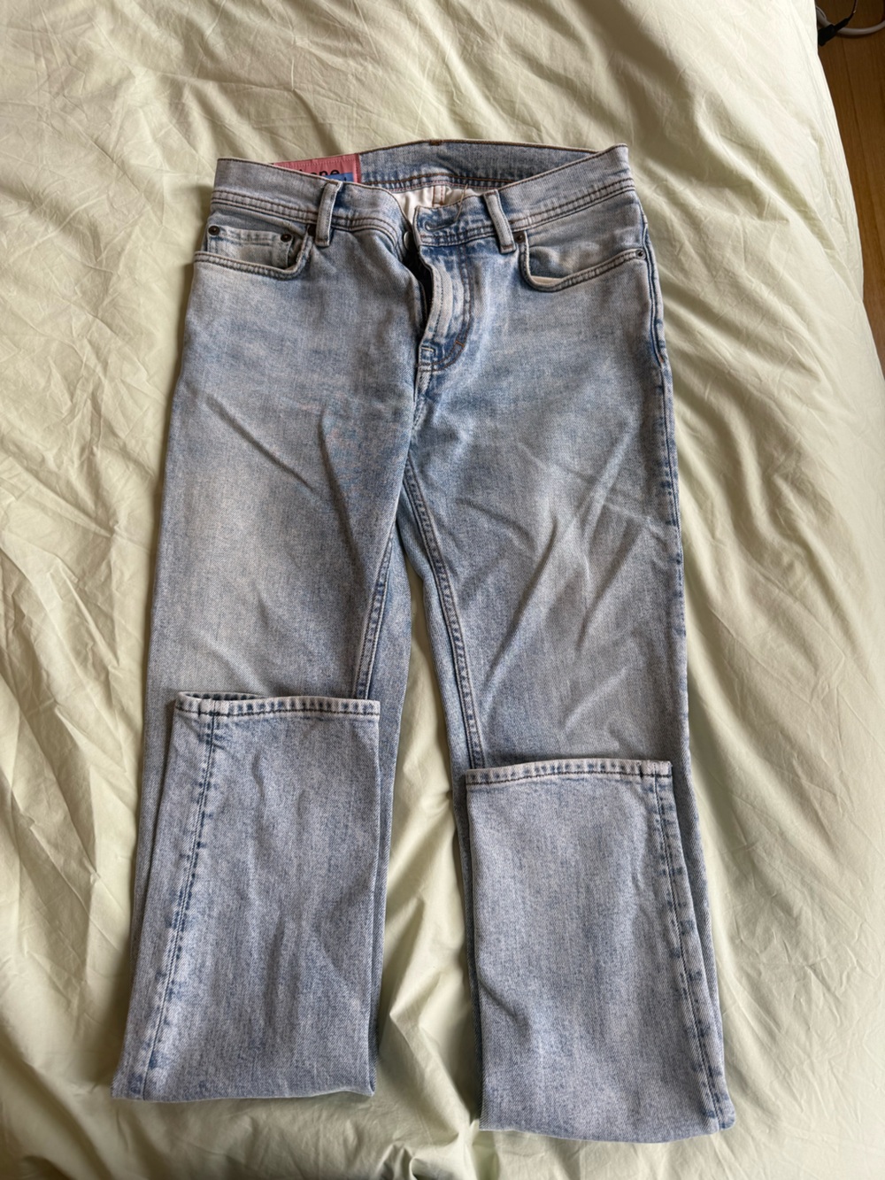 Acne Studios Light Blue Straight Jeans
